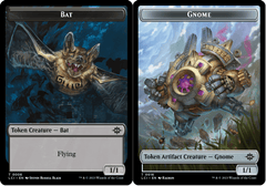 Bat (0006) // Gnome (0016) Double-Sided Token - Foil